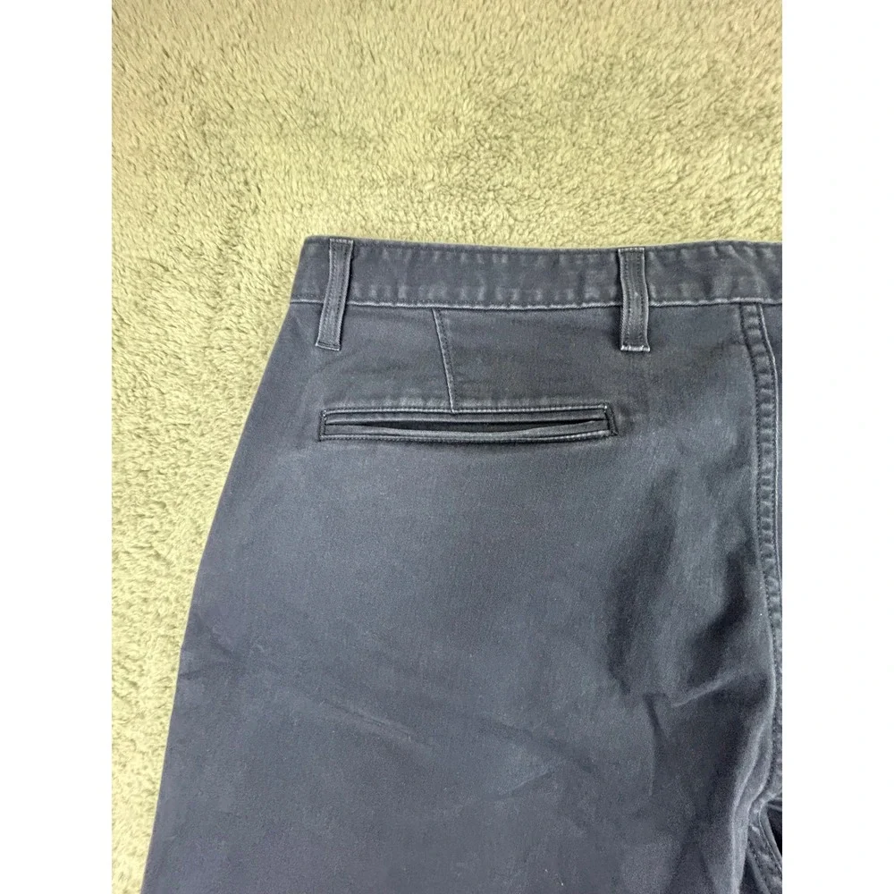 Dockers Original Alpha Khaki Mens Athletic Fit Navy Blue Chino Pants 40x27